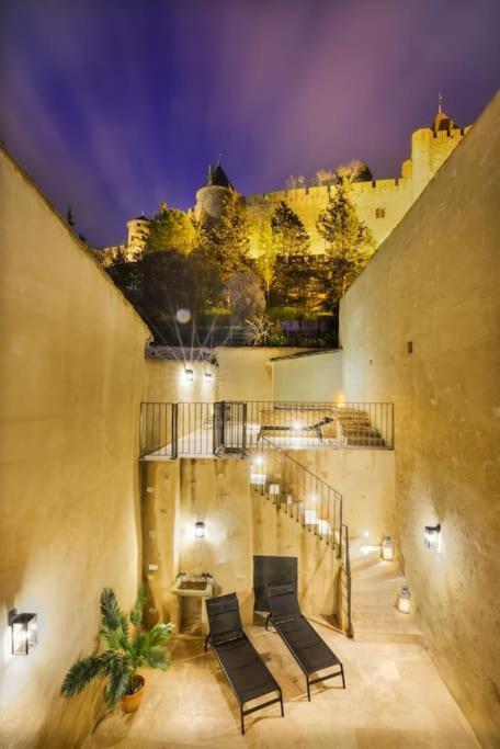 Longue Vie A La Reine - Piscine - Chateau Carcassonne Exterior foto